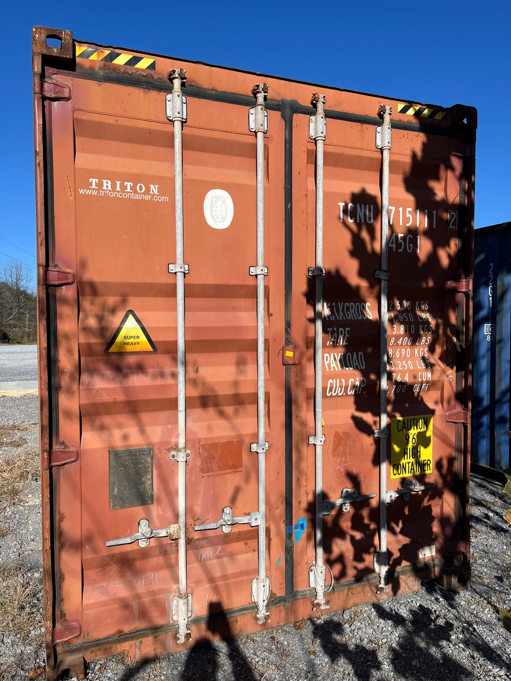 40’ Used Container - TCNU 71511112