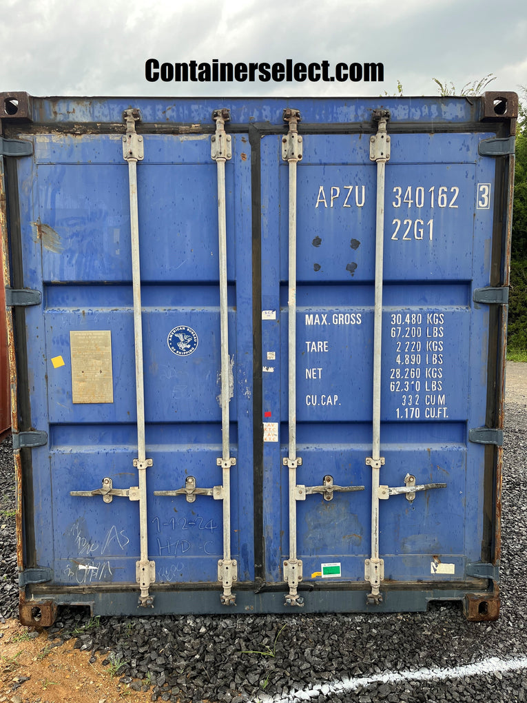 20' Cargo Worthy Container - APZU 3401623
