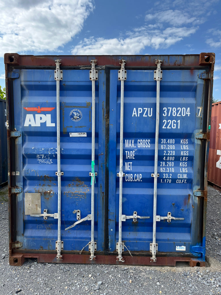 20' Cargo Worthy Container - APZU 3782047