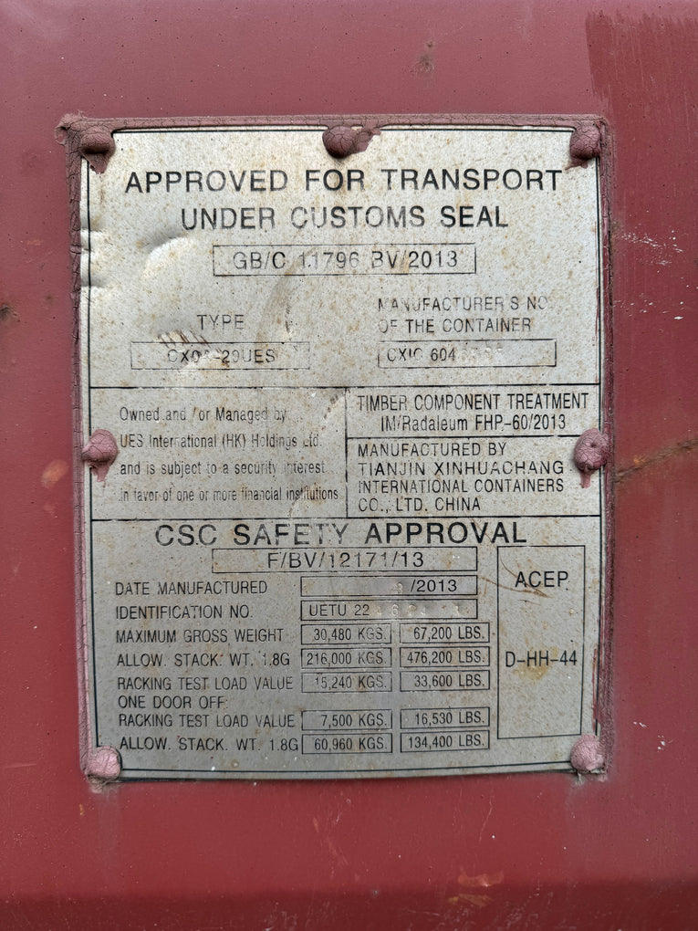 20' Used Container - UETU 2246741