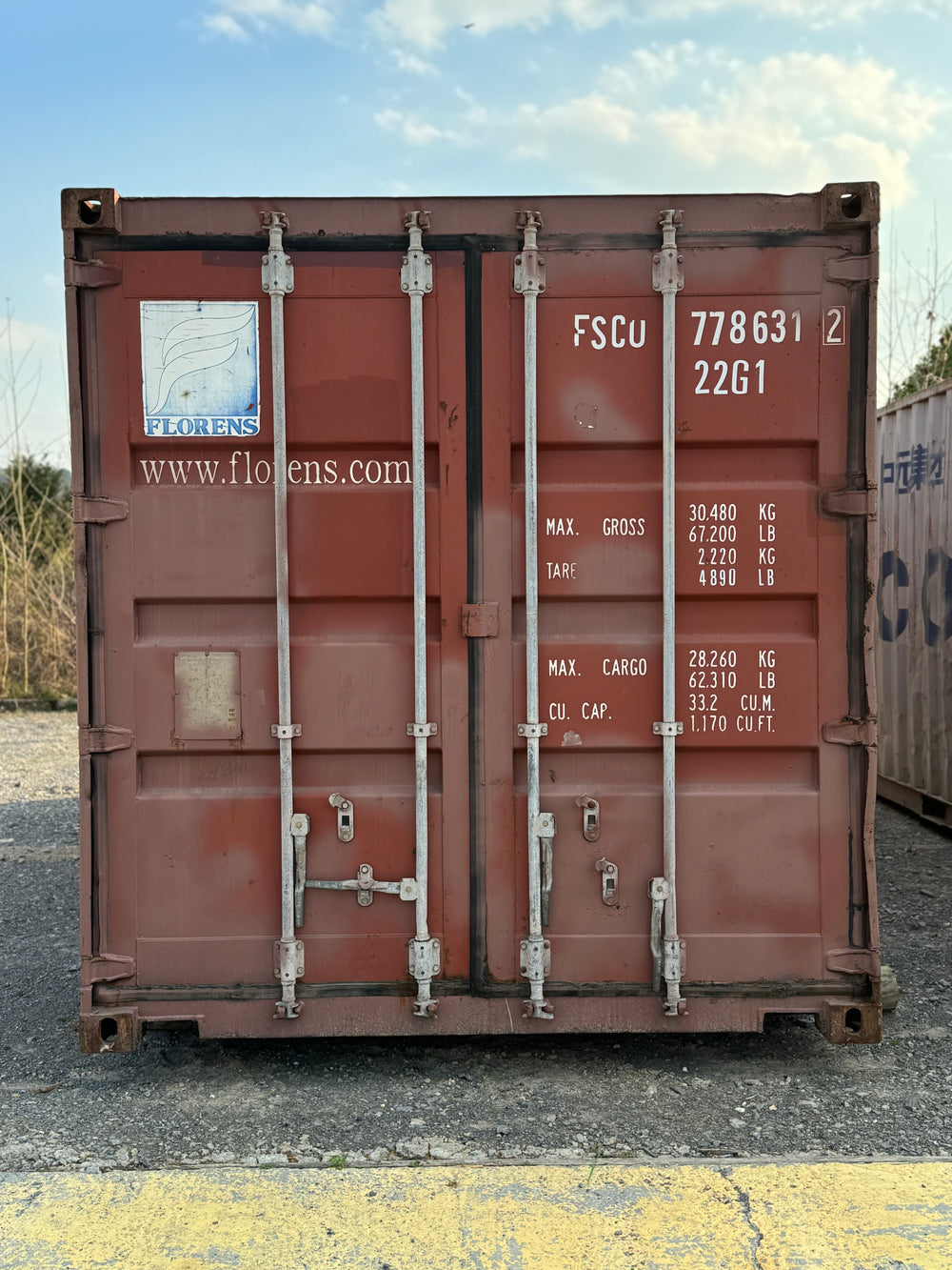 20' Used Container - FSCU 7786312