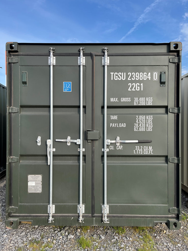 20 foot Army Green Container = TGSU 2398640