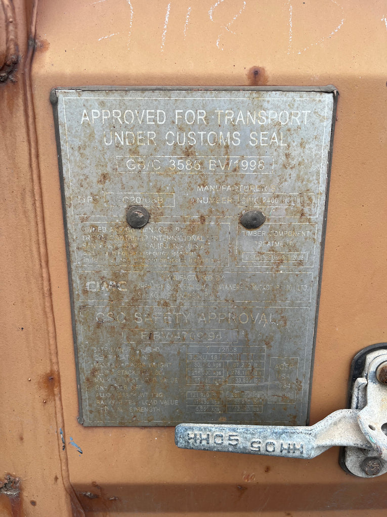 20’ Used Container