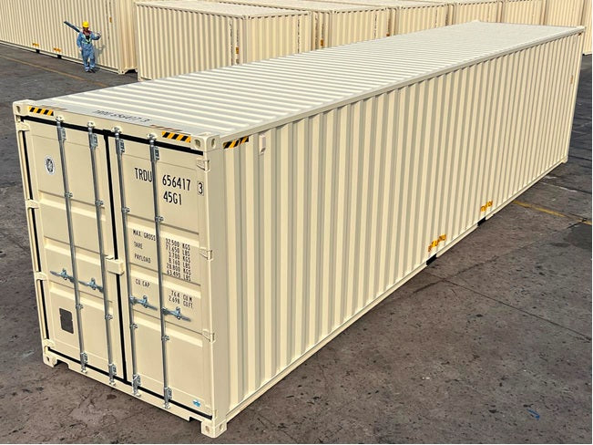 40’ High Cube New 1-Trip Containers