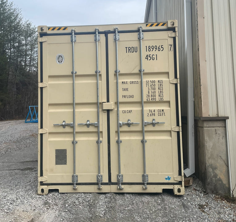 40’ High Cube New 1-Trip Containers