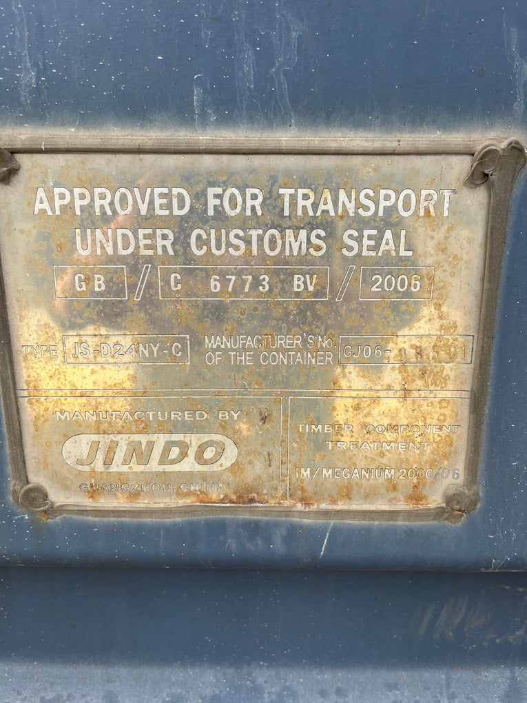 20' Cargo Worthy Container - NYKU 3056506