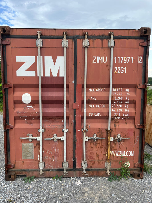 20' Cargo Worthy Container - ZIMU 1179712