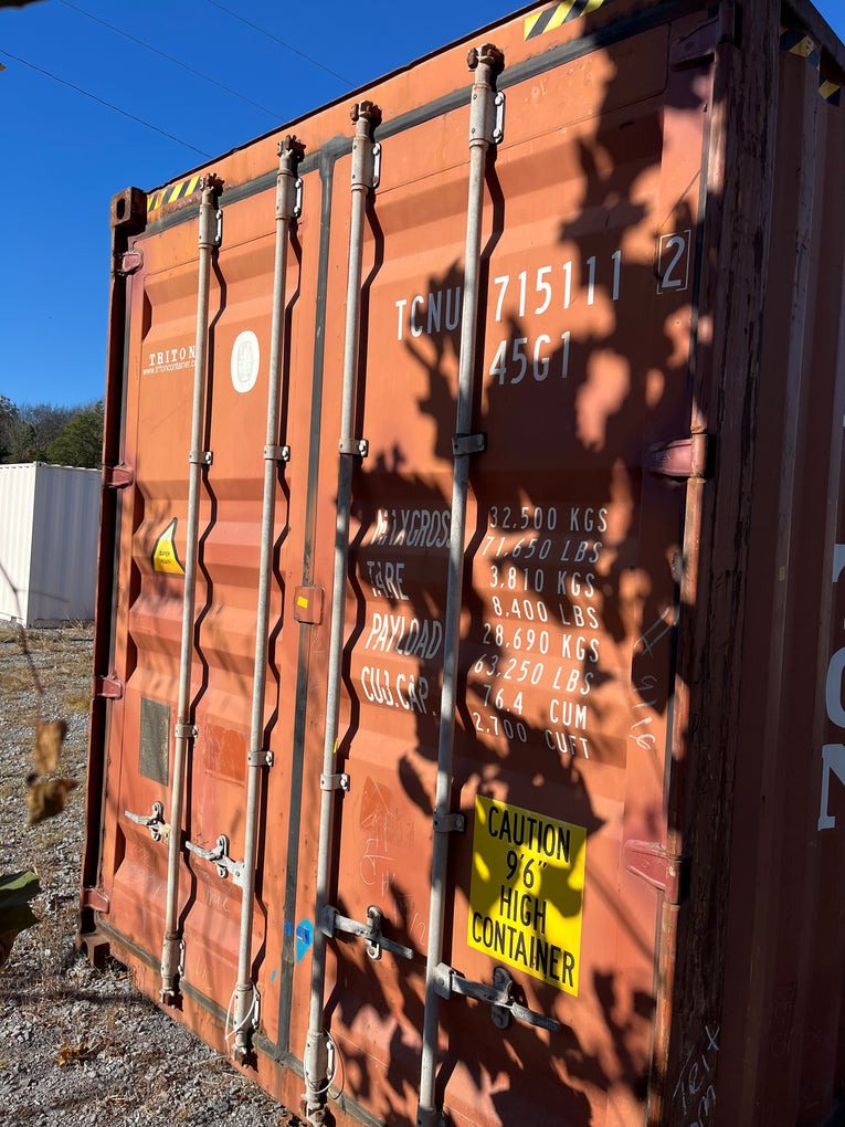 40’ Used Container - TCNU 71511112 ALL in price within 30 miles