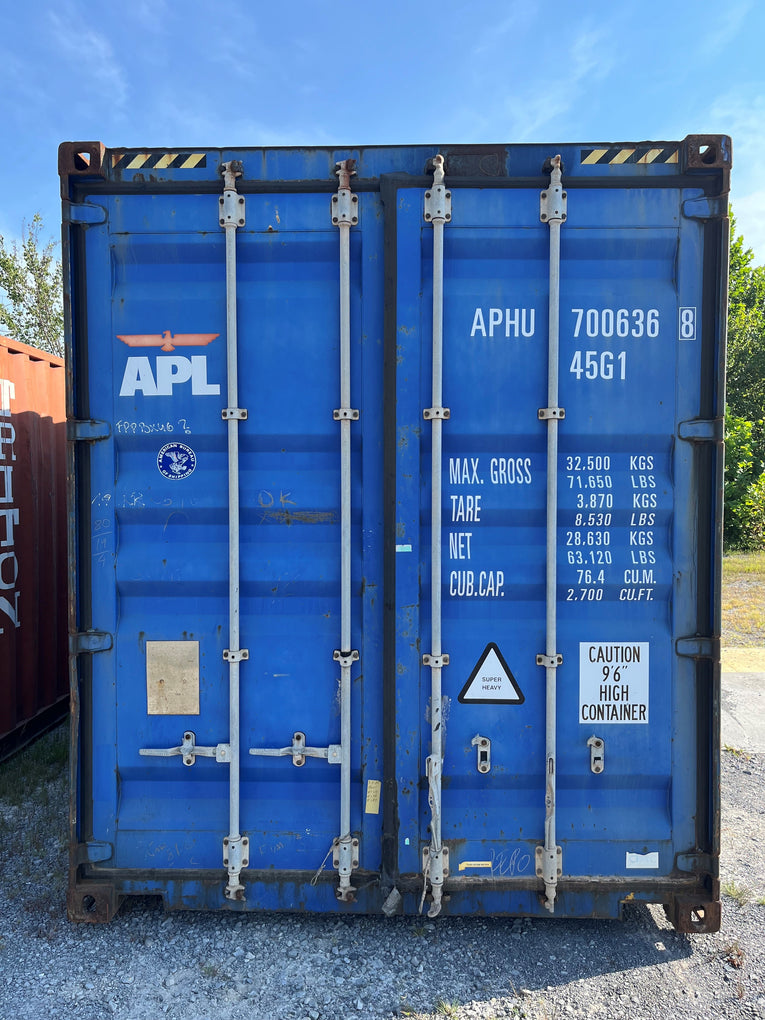 40’ HC High Cube Cargo Worthy containers - Tax and delivery included