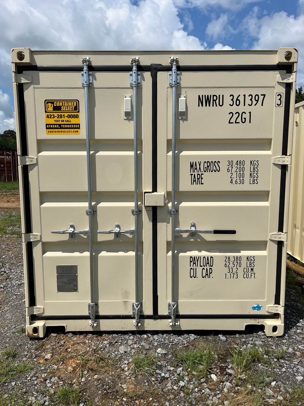 20' New One Trip Container - NWRU 3613973