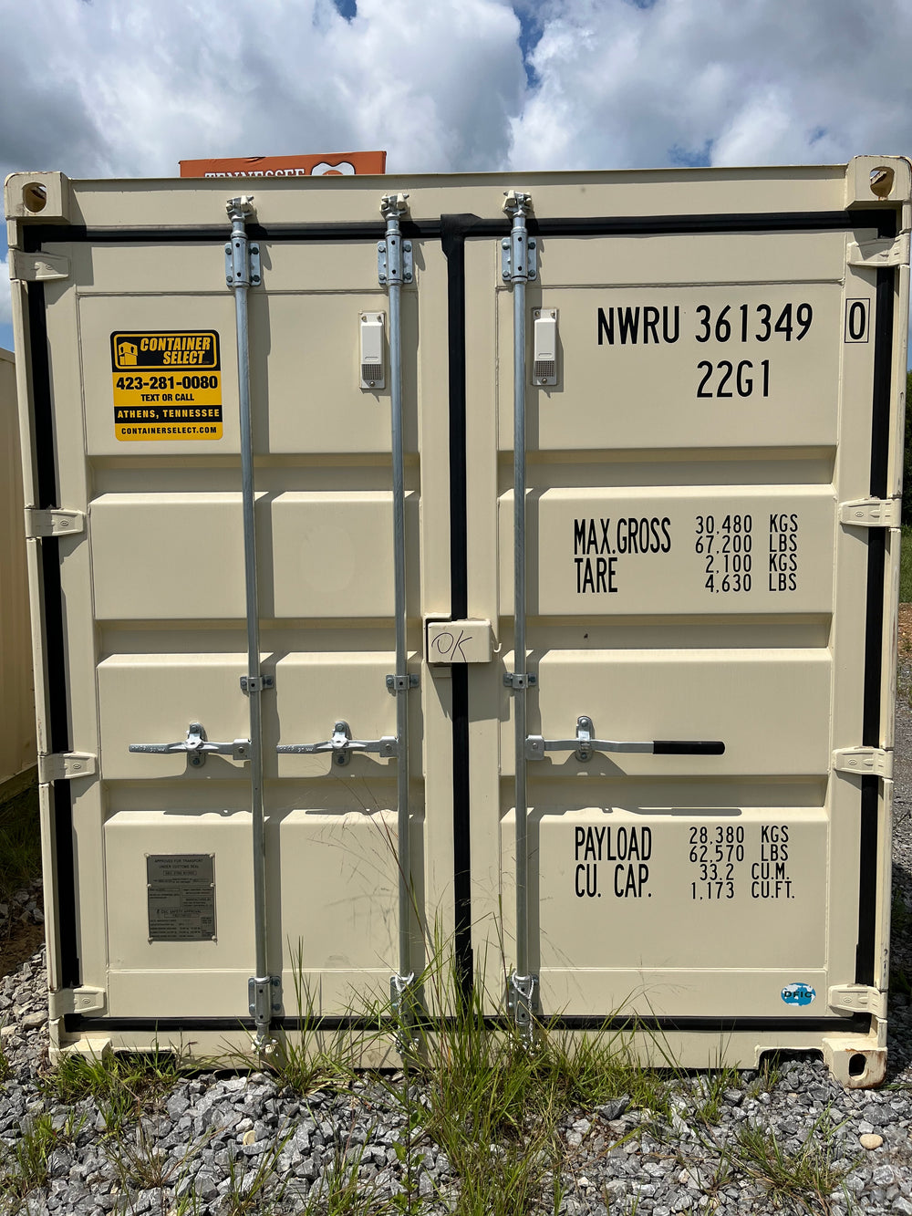 20' New One Trip Container - NWRU 3613490