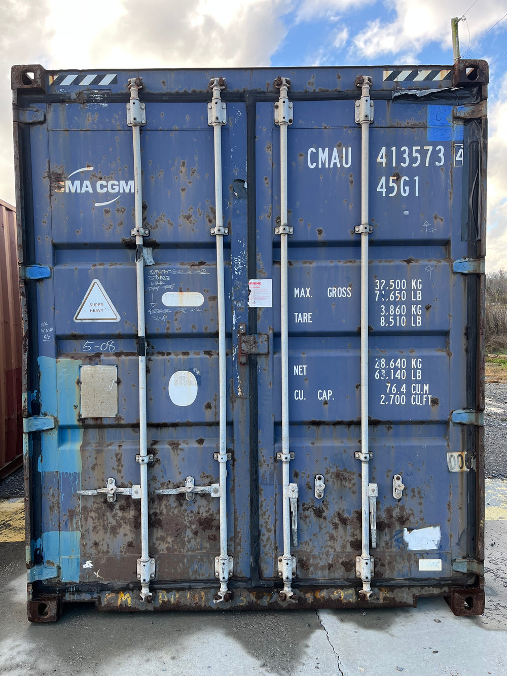 40’ Used Container - CMAU 4135734 ALL in Price within 30 miles