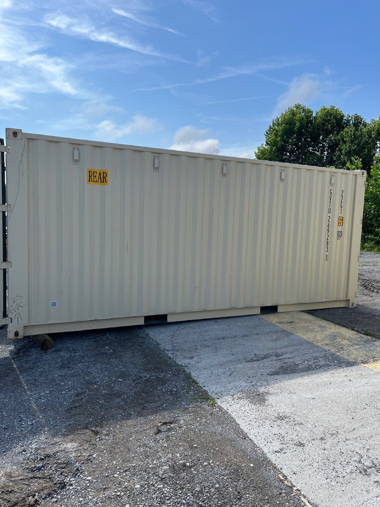 20' New 1-trip Double Door Container - Ivory Color - Athens TN