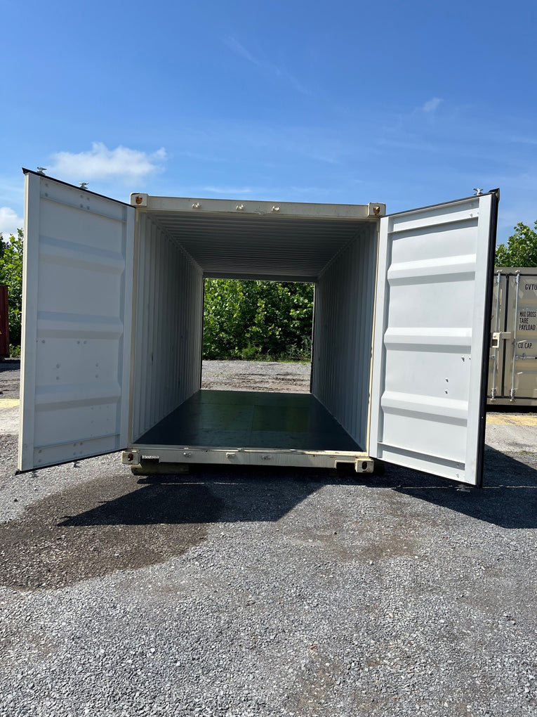 20' New 1-trip Double Door Container - Ivory Color - Athens TN