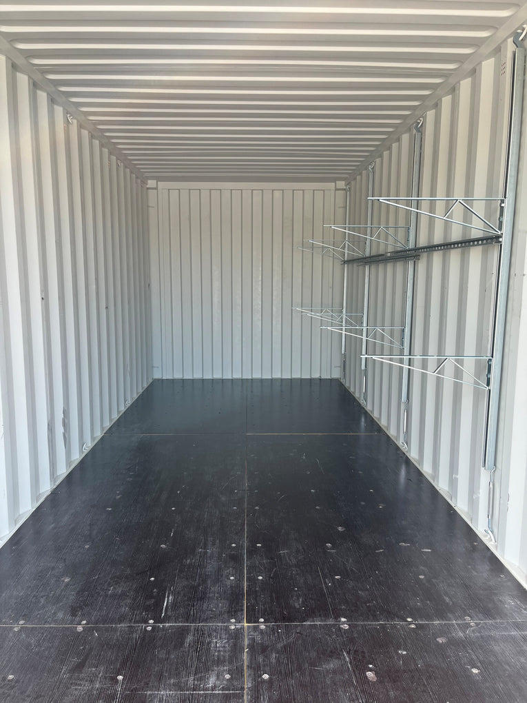 Shelving Systems for 20' Containers - Up to 2x the storage space