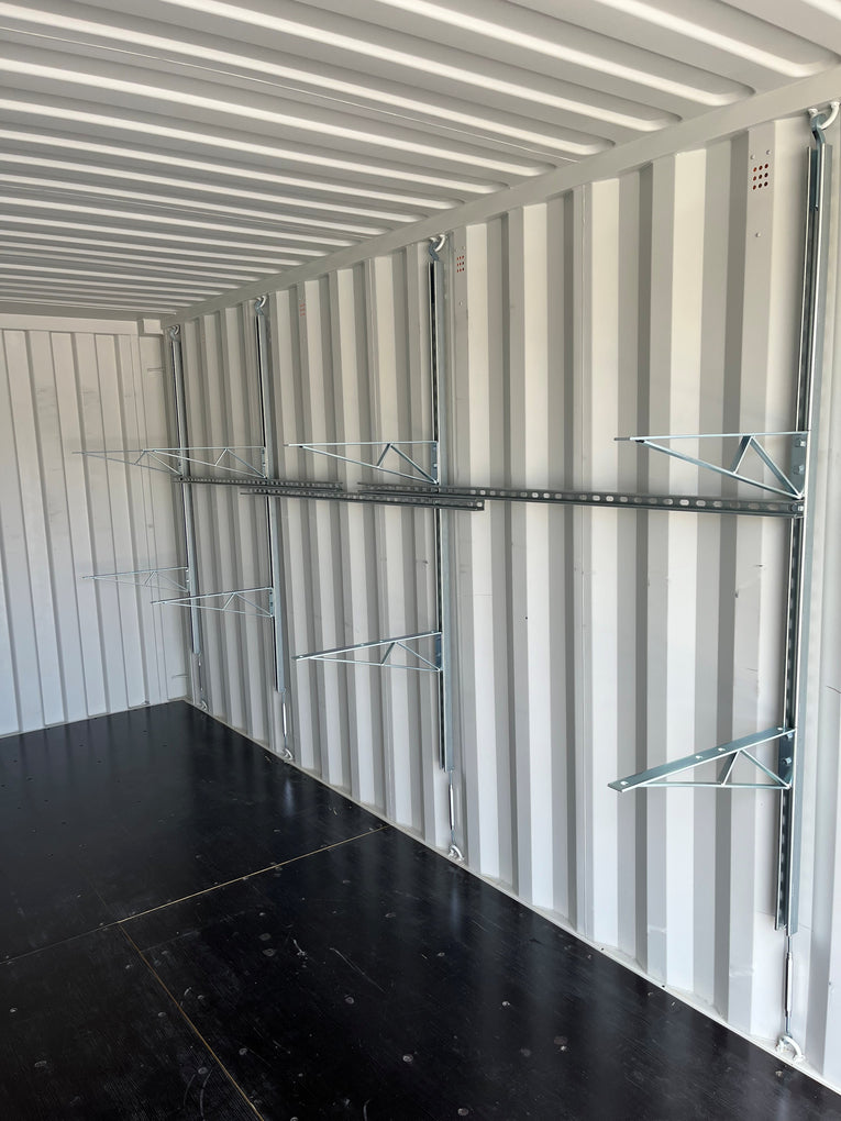 Shelving Systems for 20' Containers - Up to 2x the storage space