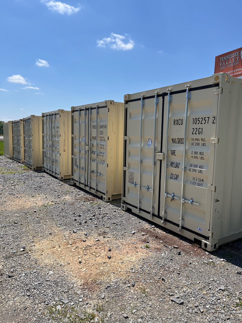 20' New One-trip Containers